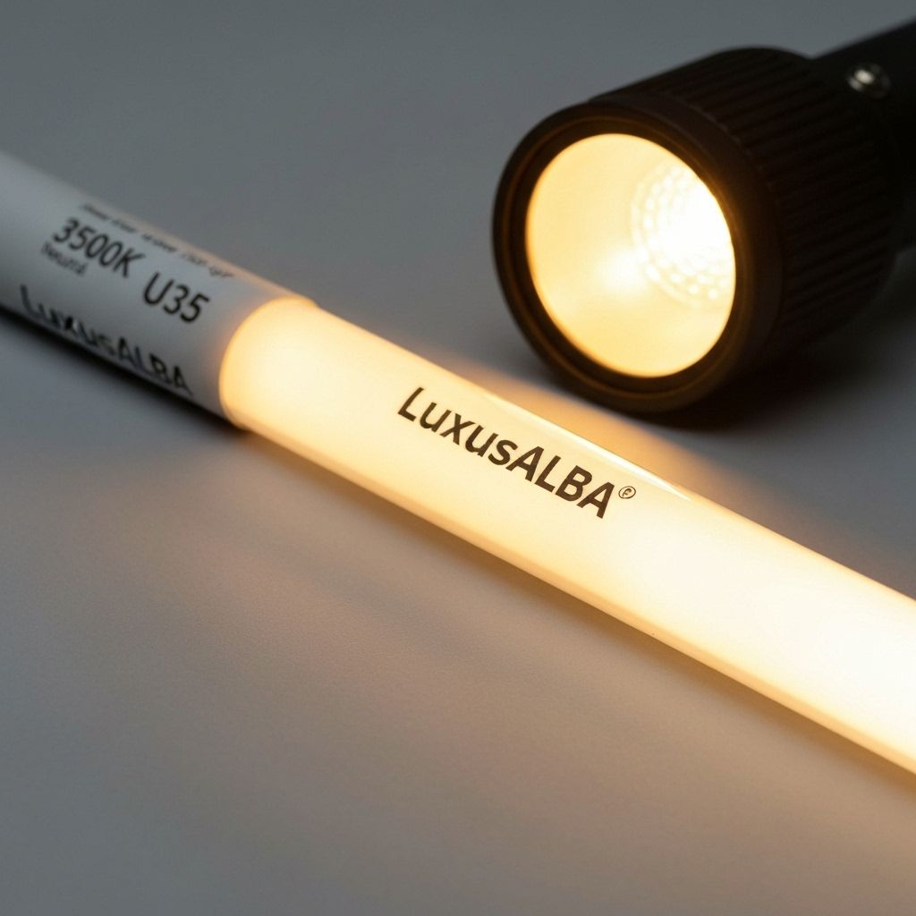 3500K U35 LED Tube - LuxusALBA